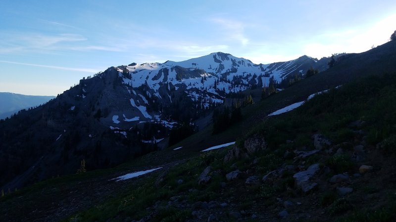 This is a look at the east side of Sheep Creek Peak.