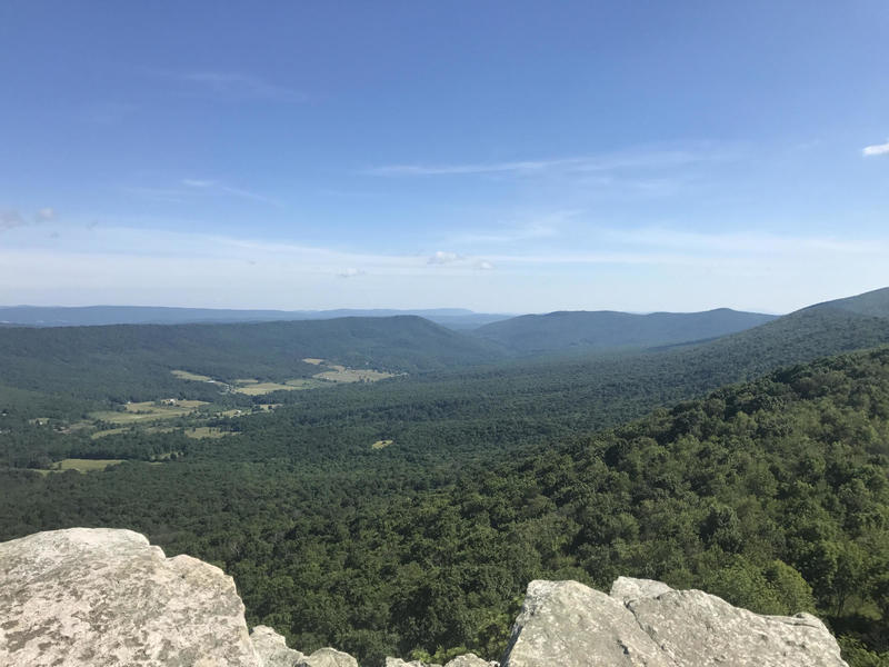 Big Schloss Peak offers an incredible view!