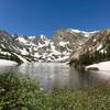 Lake Isabelle from the east side of the lake