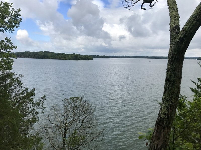 Don't forget to enjoy the view over Percy Priest Lake.