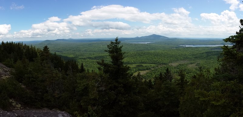 This is the east view from the summit of Sugarloaf Mountain looking at Mount Chase.