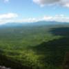 This is the view from the summit of Sugarloaf Mountain looking at Mount Katahdin and Traveler in the distance.