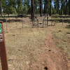 Pass through this cattle gate to remain on the Two-Spot Trail.