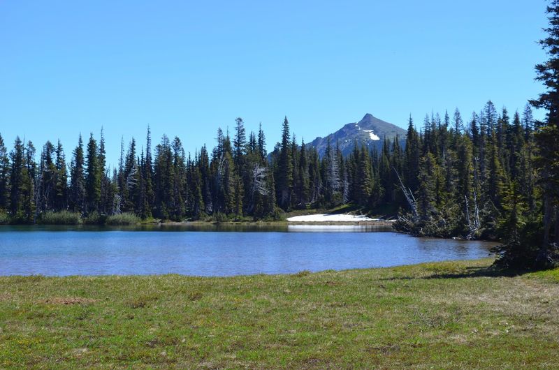 Mystic Lake is stellar from any angle.