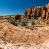 Amazing colors brighten the rocky ground in Kodachrome Basin State Park.