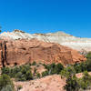 This is a view from inside the western basin.