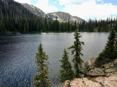 Gold Creek Lake.
