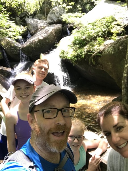 Father's Day hiking at High Shoals!