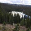 Unnamed lake just below Upper Cataract Lake.