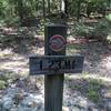 There are several braided trails going hither and thither behind the Nature Center...just follow THIS sign.