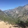 Views of Blodgett Canyon from the Overlook Ridge.