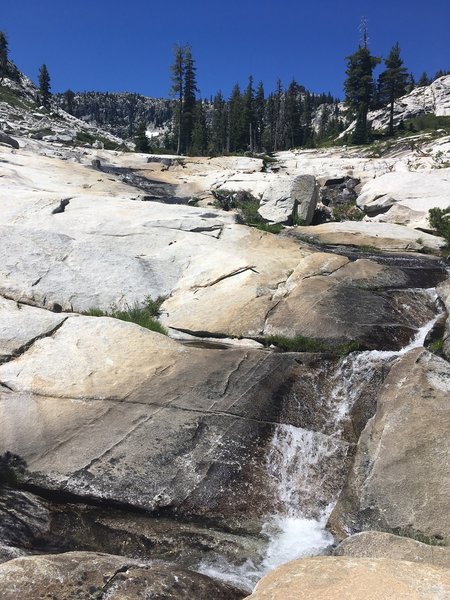 Bear Creek just below Big Bear Lake.