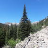 Sawtooth seen from the Buchanan Pass Trail.