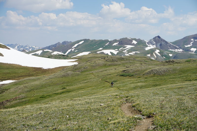 The vastness of the Weminuche Wilderness is breathtaking!