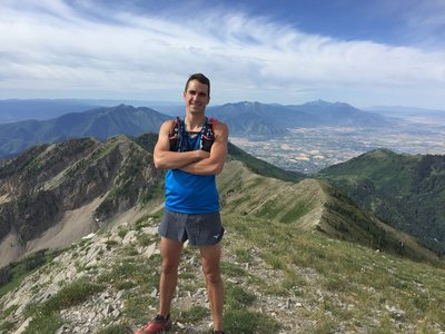 From the top of Provo Peak, looking south