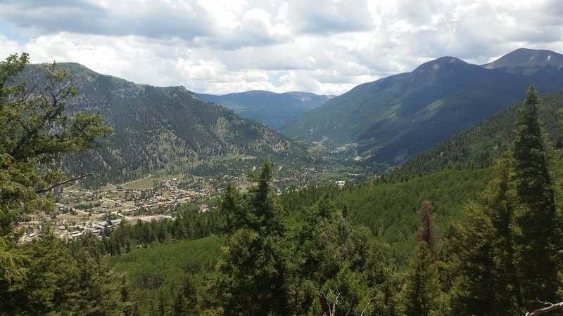 Thompson Lake trail view of Lake City