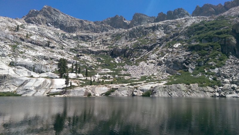 Emerald Lake shore