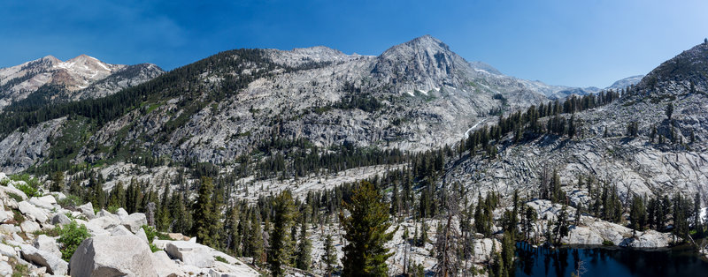 Aster Lake and Mt Silliman