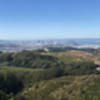 Amazing panoramic views of the North Bay, San Francisco and the East Bay. At about the same height as the top of Sutro Tower.