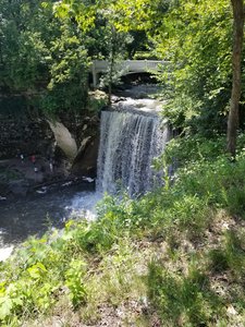 Lower part of the falls