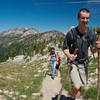 The East Eagle Trail starts out somewhat smooth with great views.