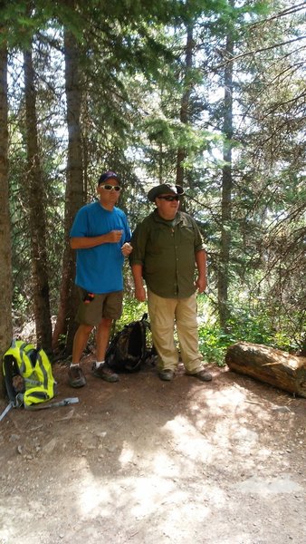 Heading up to Cascade Creek