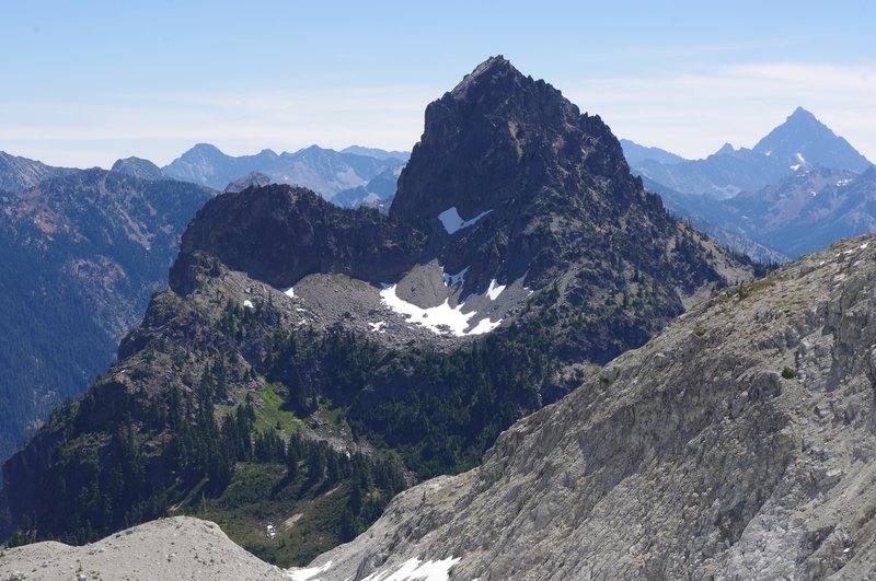 Cathedral Rock looking from the NW.