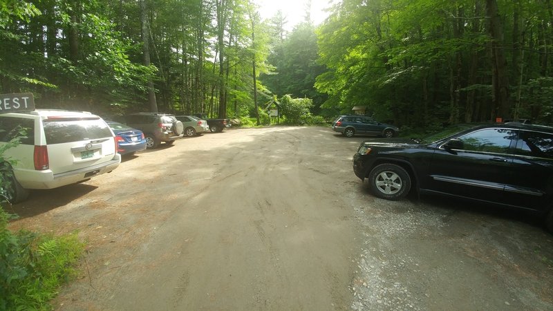 Large parking lot at Madame Sherri's