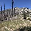 Pacific Crest Trail above Lipstick Lake in Russian Wilderness