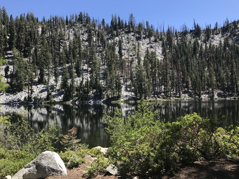 Paynes Lake off Pacific Crest Trail in Russian Wilderness