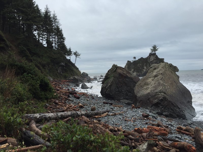 Hidden Beach on Coastal Trail