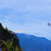 Lone hiker on top of Charlie's Bunion.