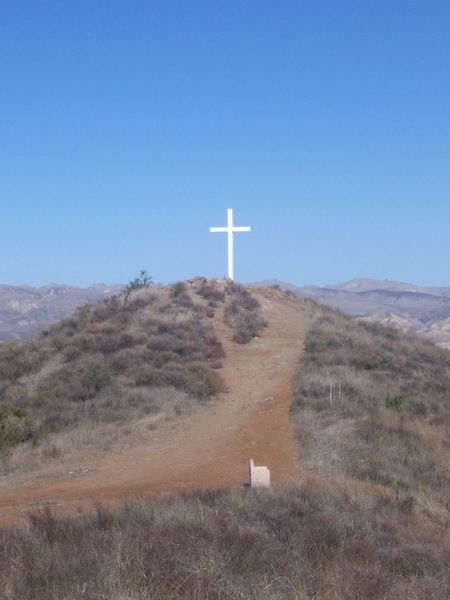 The Cross on Mt. McCoy