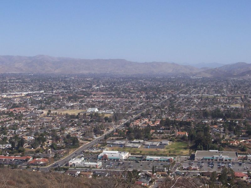 View of Simi Valley from Mt. McCoy