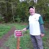 Jim Slagle - the trail's designer, namesake and resident of Sandy.