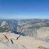 Cloud's Rest summit with a view of Yosemite Valley. Taken from the spine.