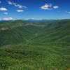 Linville Gorge Wilderness Area as seen from the peak of Table Rock Mountain.