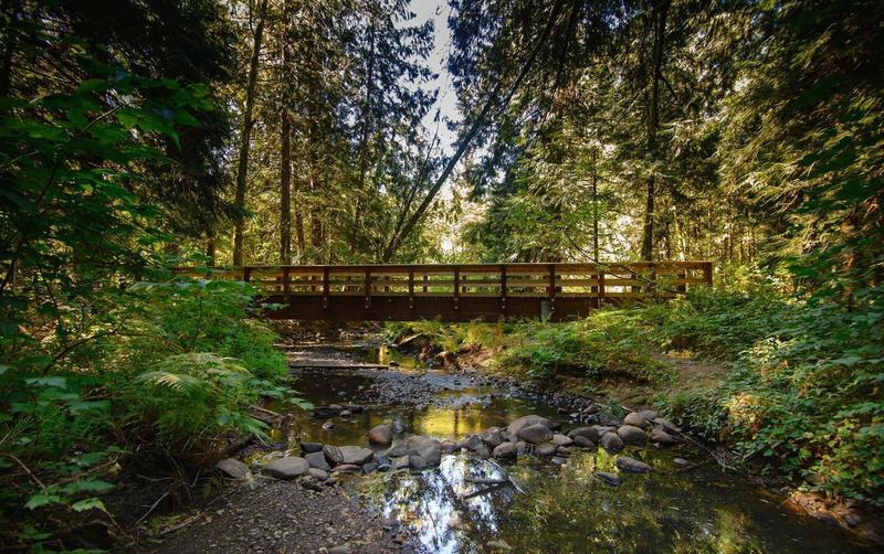 Bridge 3 along Tickle Creek Trail in Sandy.