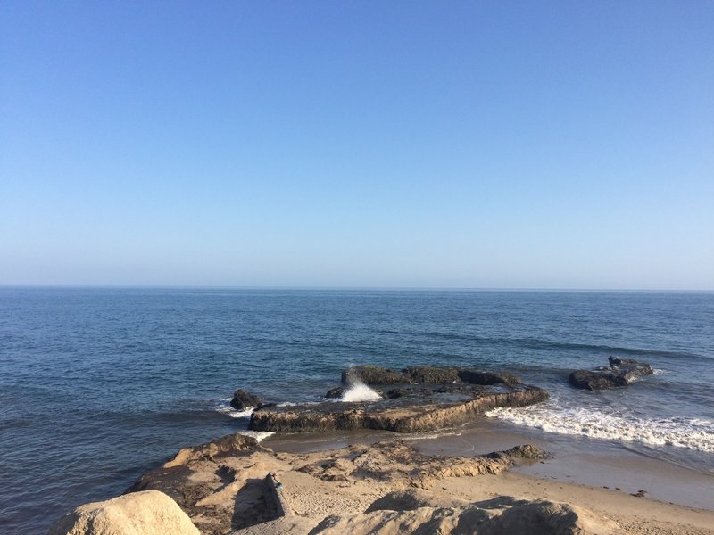 View of the Pacific from Campus Point.