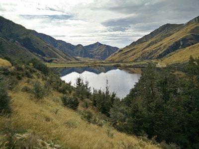 A beautiful view of Moke Lake.