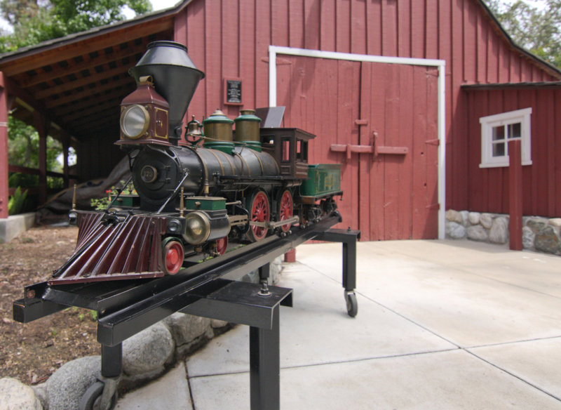 The L.A. Live Steamers at the end of the Rattlesnake Trail