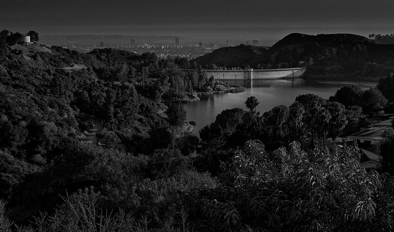 Early evening, Hollywood Reservoir