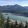 Your first great views of the channel and Douglas Island.