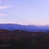 Shades of Purple: Griffith Observatory landscape