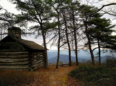 Your reward at the top of Tuscarora Trail.