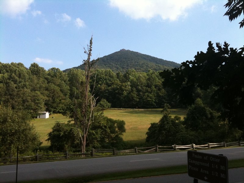 Sharp Top Mountain.