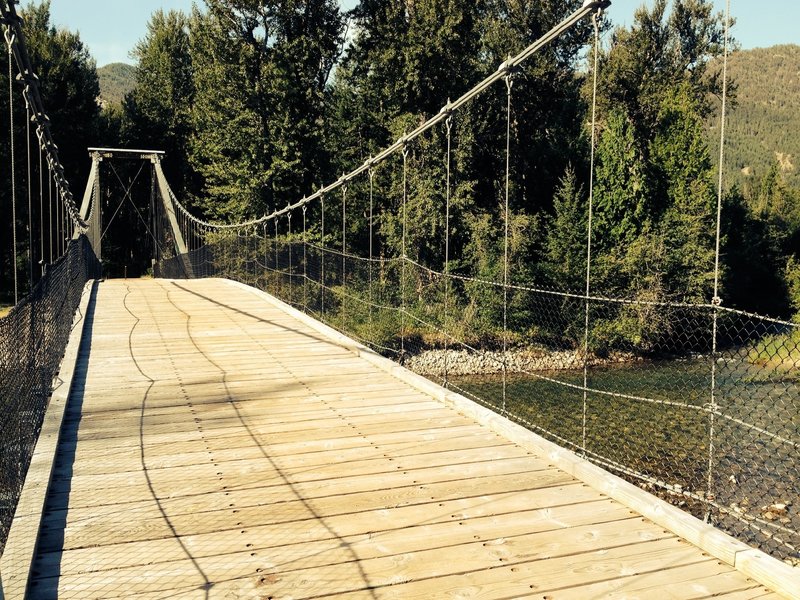 Methow Community Trail - Tawlks-Foster Bridge.