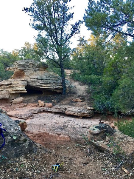 Some sweet desert singletrack.