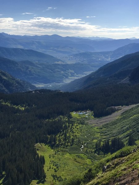 Views from top of Scarps Ridge