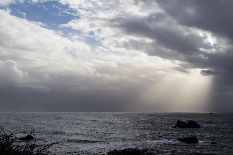 Sunset over False Klamath Cove